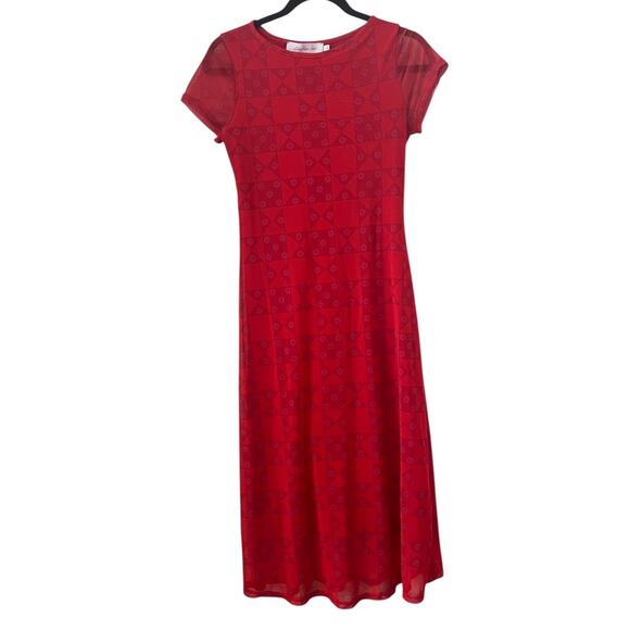 Lisa Says Gah Logan Midi Dress Size S - Picture 2 of 11